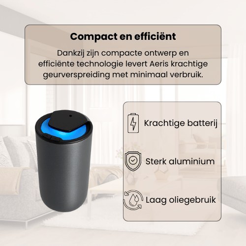 Aeris™ Aroma Diffuser – Draadloos & Waterloos