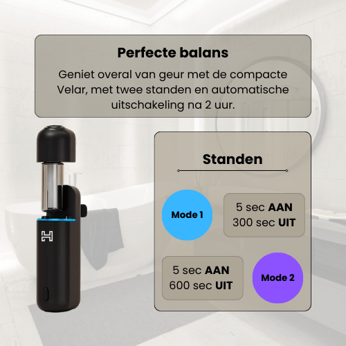 Velar™ Aroma Diffuser – Draadloos & Compact