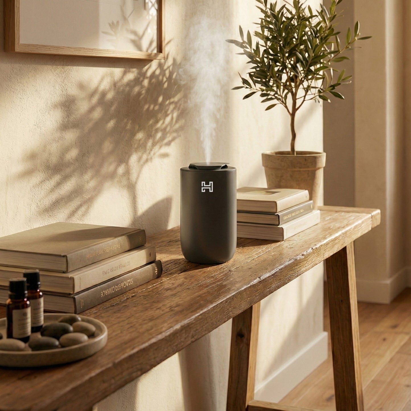 Aeris – Compacte Diffuser Draadloos & Oplaadbaar