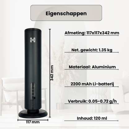Lumo™ Aroma Diffuser – Draadloos & Waterloos